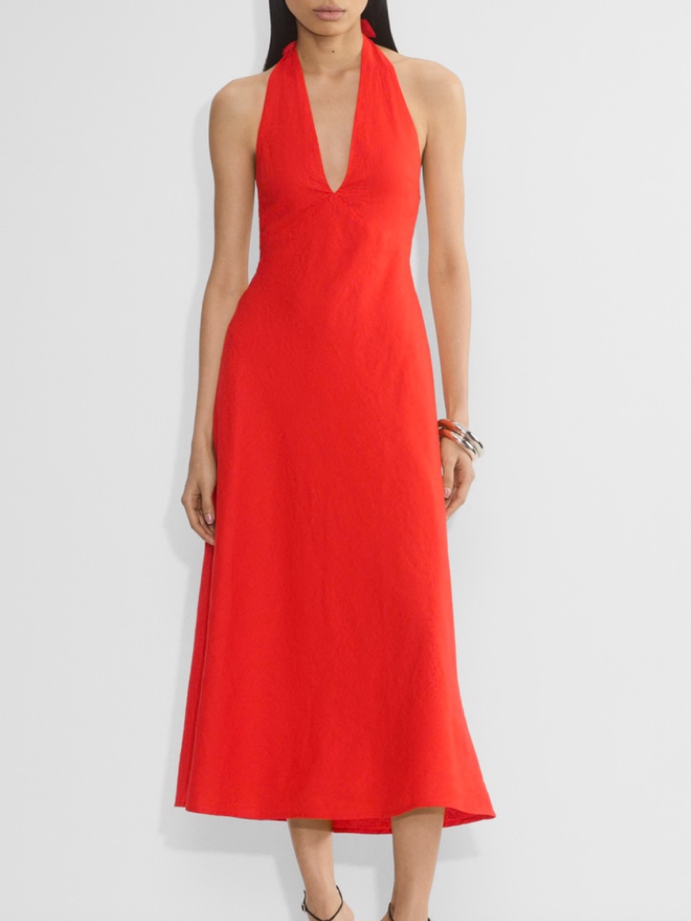 Aritzia Nightscape Linen Dress